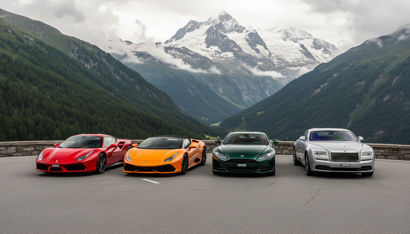 Luxury car fleet